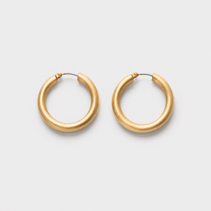 Gold-tone Hoops